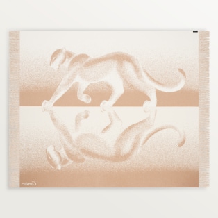 Panthère de Cartier blanket Cashmere