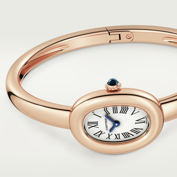 Baignoire watch (Size 15) Mini model, quartz movement, rose gold