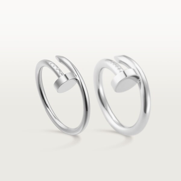 Juste un Clou ring, small model White gold