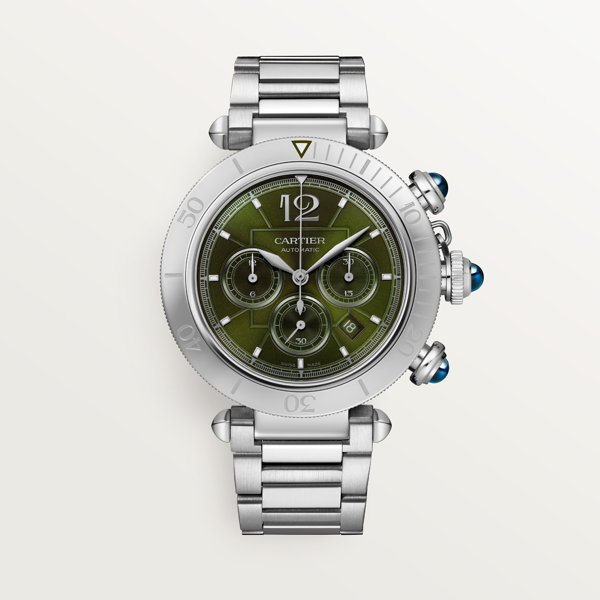 Cartier men's pasha watch on sale