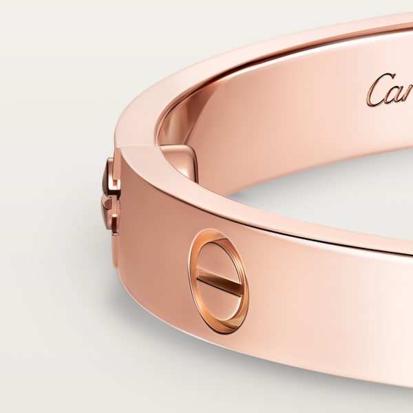 Love bracelet, classic model, 4 diamonds Rose gold, diamonds