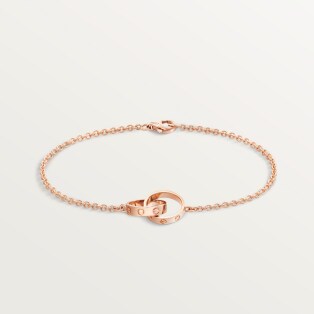 <span class='lovefont'>A </span> bracelet, on chain Rose gold