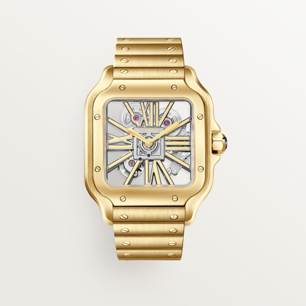 Cartier skeleton watches on sale