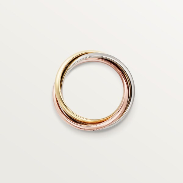 Trinity ring White gold, rose gold, yellow gold