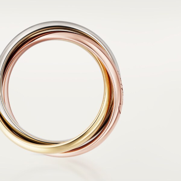 Trinity ring White gold, rose gold, yellow gold