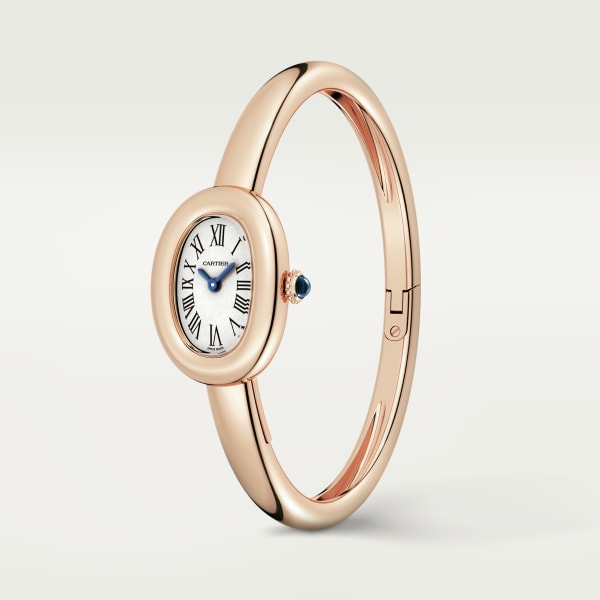 Baignoire watch (Size 15) Mini model, quartz movement, rose gold
